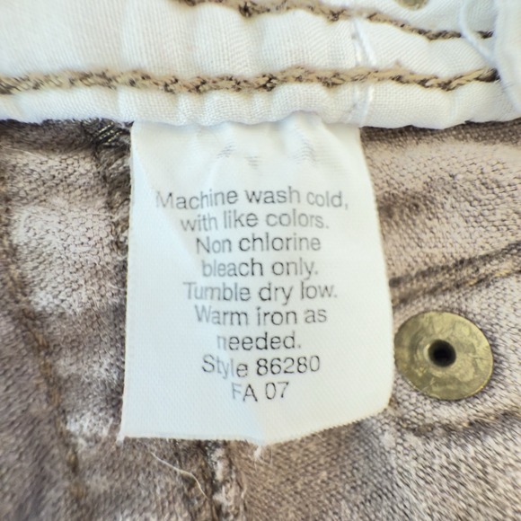 J.Crew Pants-Courdoroy-Bootcut-Women's-Size 0 Short-Tan Khaki-Great Condition - Picture 6 of 9